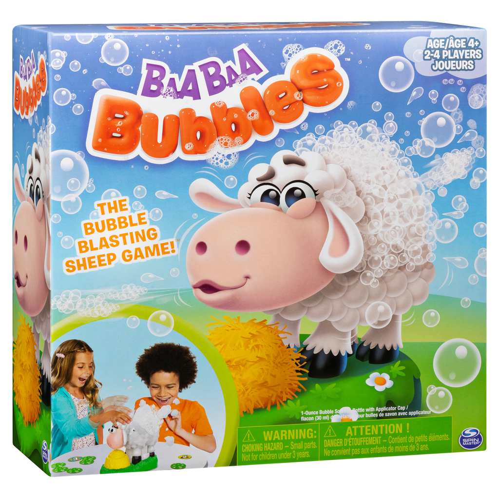Spinmaster Baa Baa Bubbles The Bubble Blasting Sheep Game (6208717619399)