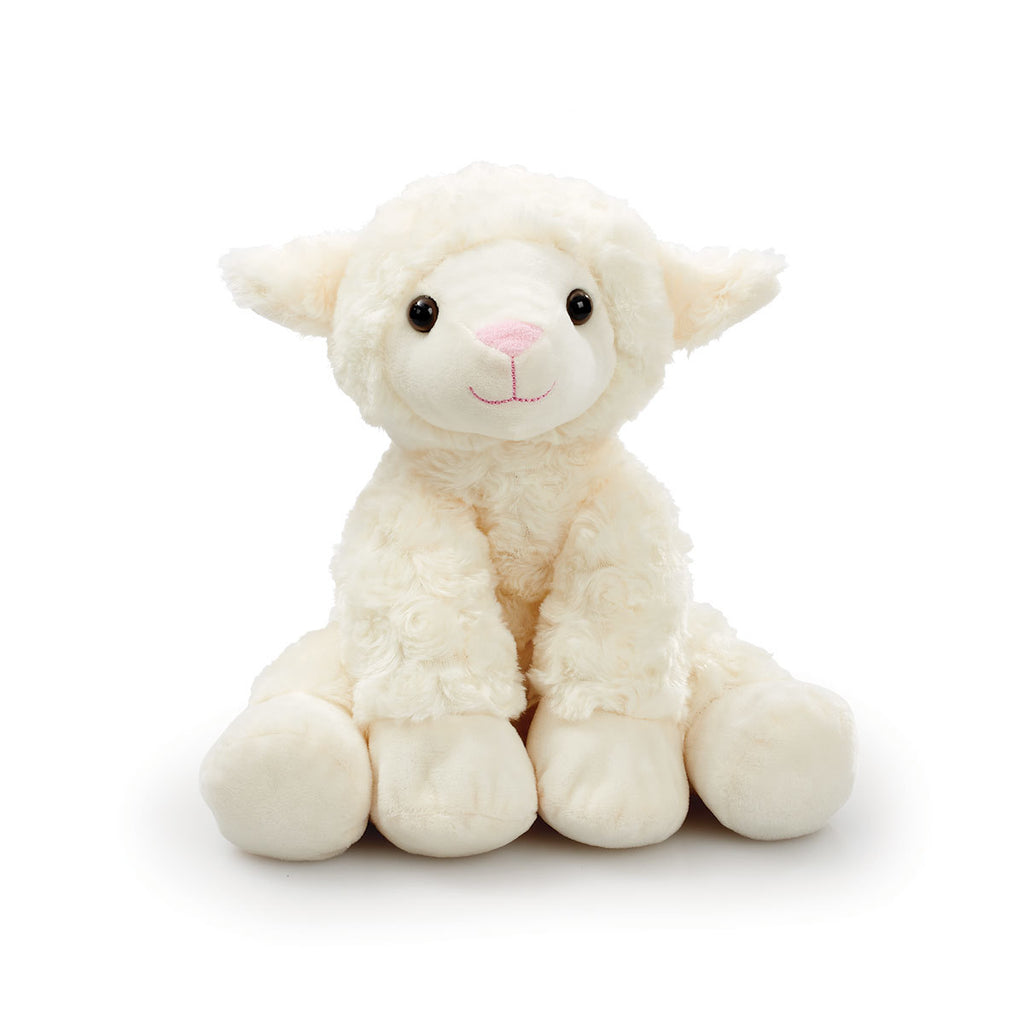 Snuggle Buddies 27cm Soft Baby Lamb - Lottie (6579907035335)