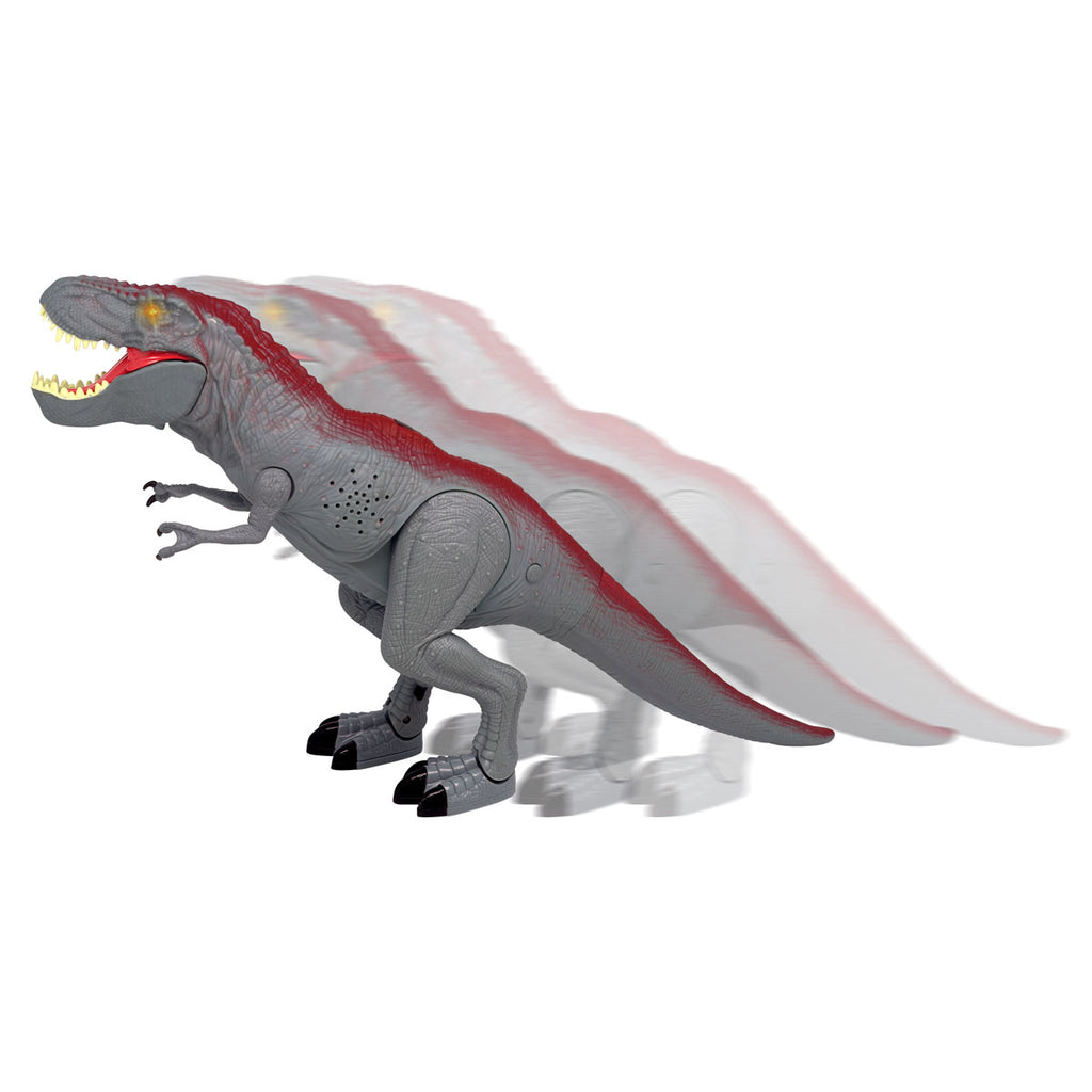 Mighty Megasaur 30Cm Walking Dinosaur Grey T-Rex (6973788946631)