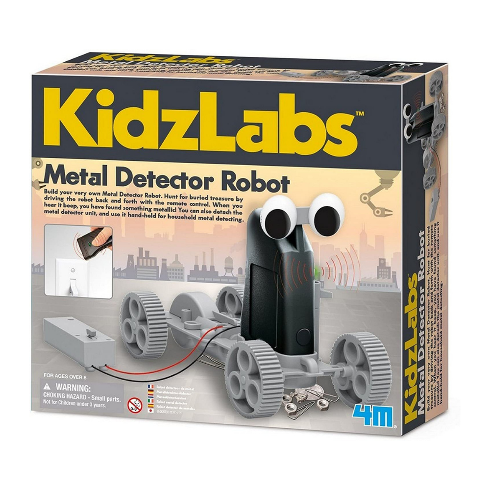 4M Kidz Labs Metal Detector Robot (7079448805575)
