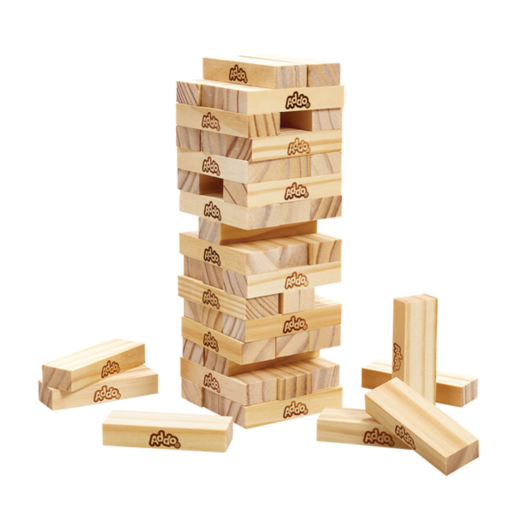 Addo Games Wooden Topple Tower (6929315496135)
