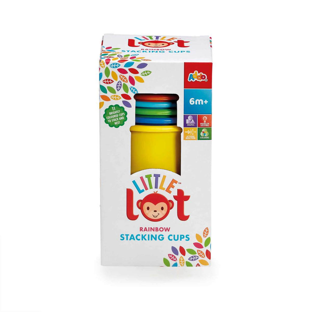 Addo Little Lot Rainbow Stacking Cups (6929315528903)