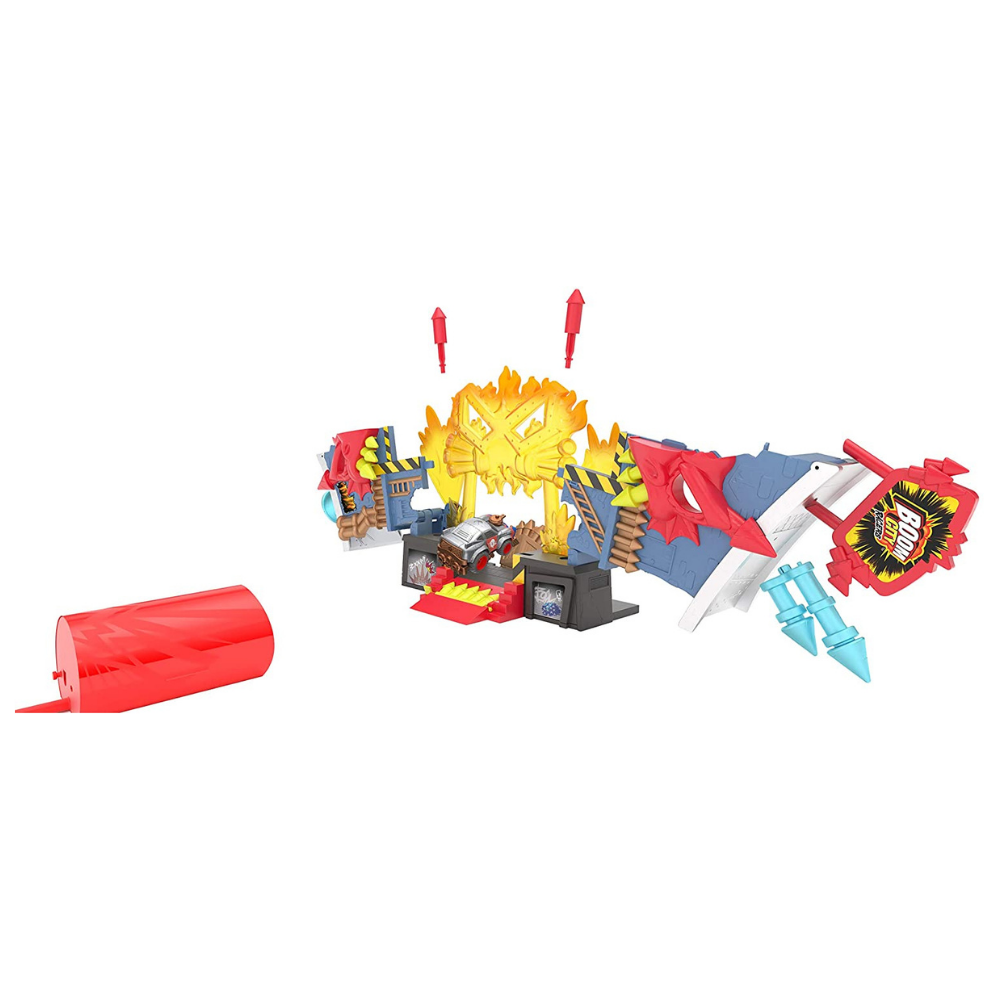 Boom City Racers Fireworks Factory 3 In 1 Exploding Playset (6973789896903)