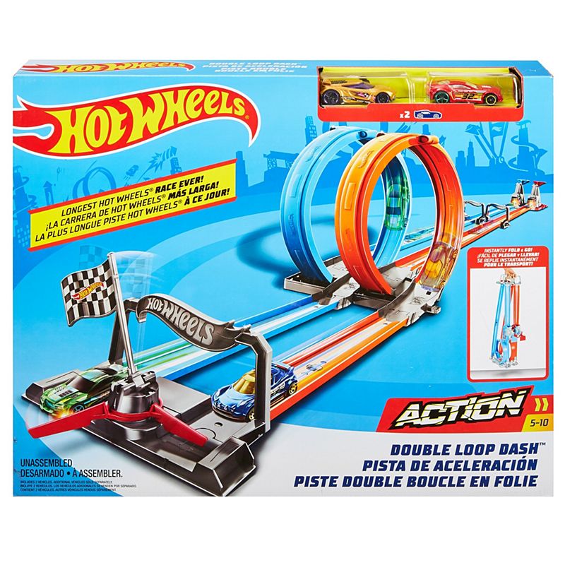 Mattel Hot Wheels Action Double Loop Dash (6945533296839)