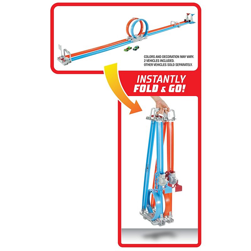 Mattel Hot Wheels Action Double Loop Dash (6945533296839)