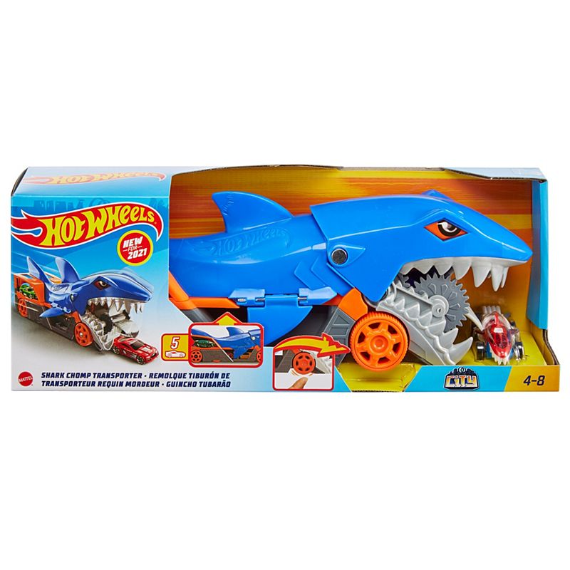 Hot Wheels City Shark Chomp Transporter (6945534083271)