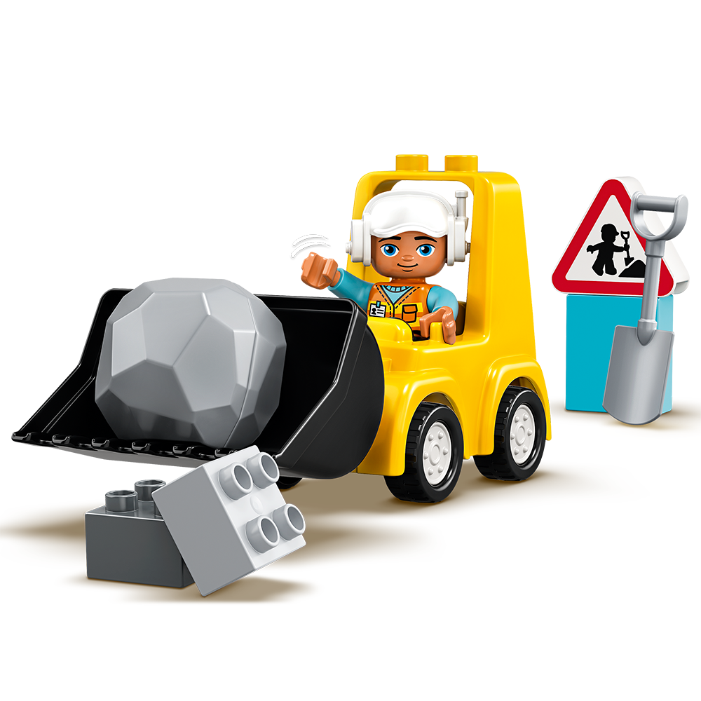 LEGO Duplo Bulldozer Construction Vehicle Set (6824968290503)